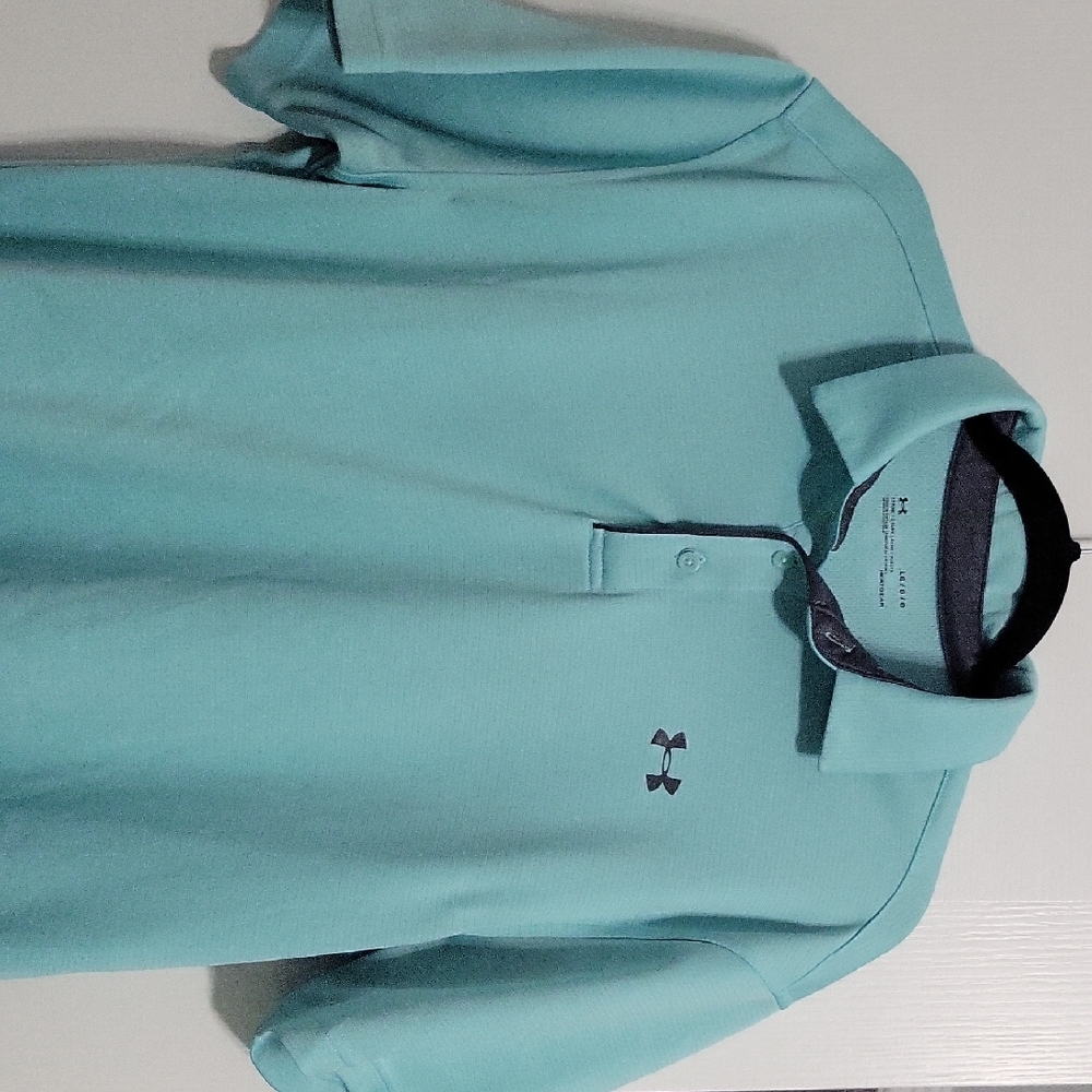Under Armour Teal Polo Shirt